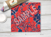 Lilly Inspired Flower Impression Pattern Adhesive Vinyl L029
